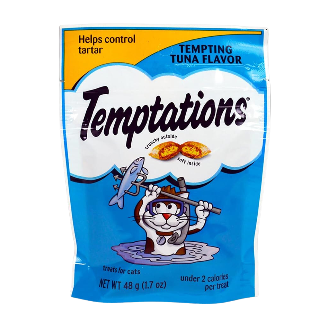 TEMPTATIONS Cat Treats Tuna Flavor 1.7 Oz