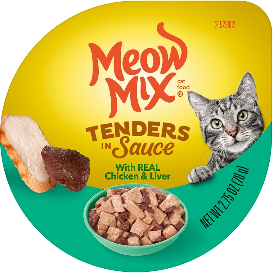 Meow Mix Tenders in Sauce 2.75 Oz