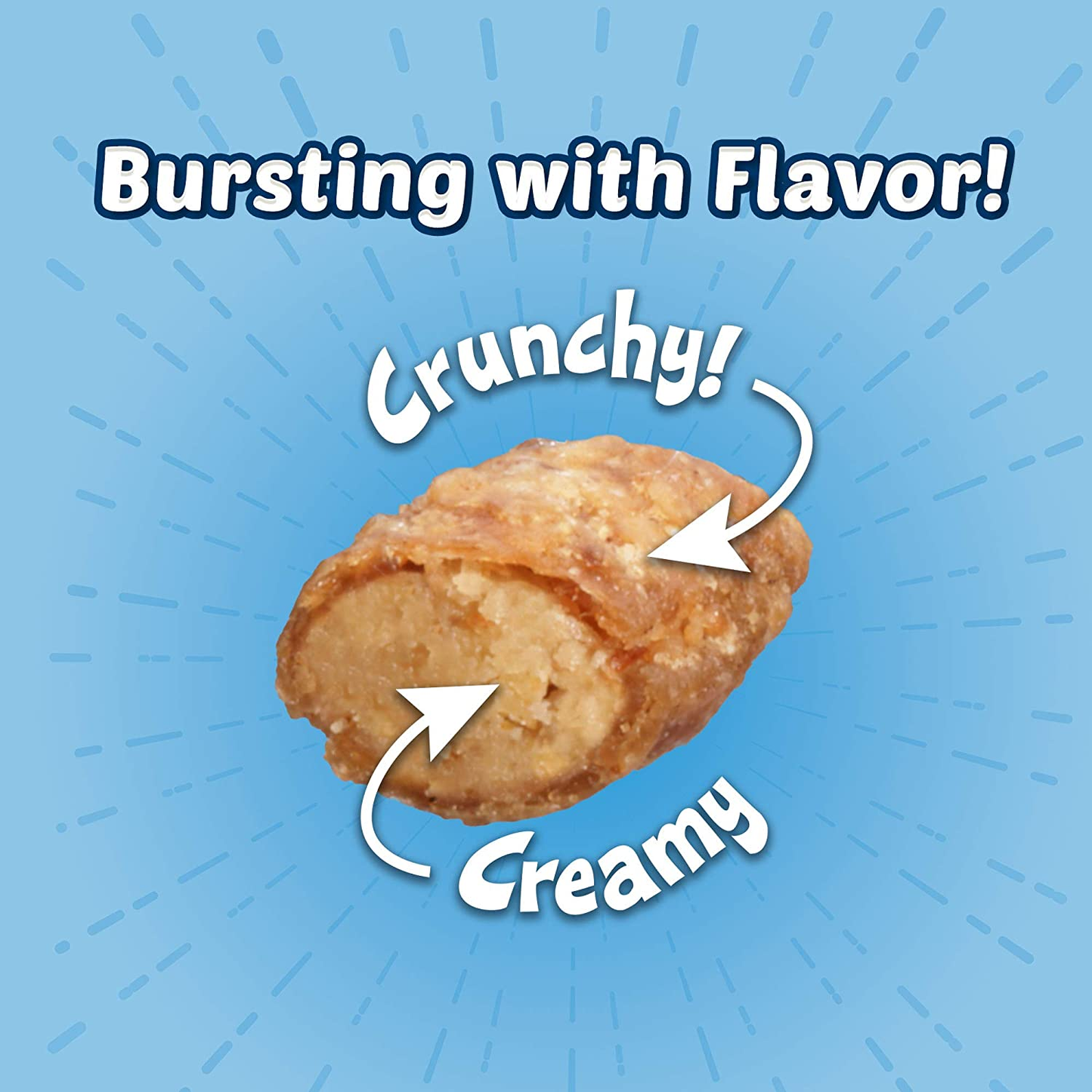 Blue Buffalo Burst Cat Treats Whit Paw-Lickin 5 Oz