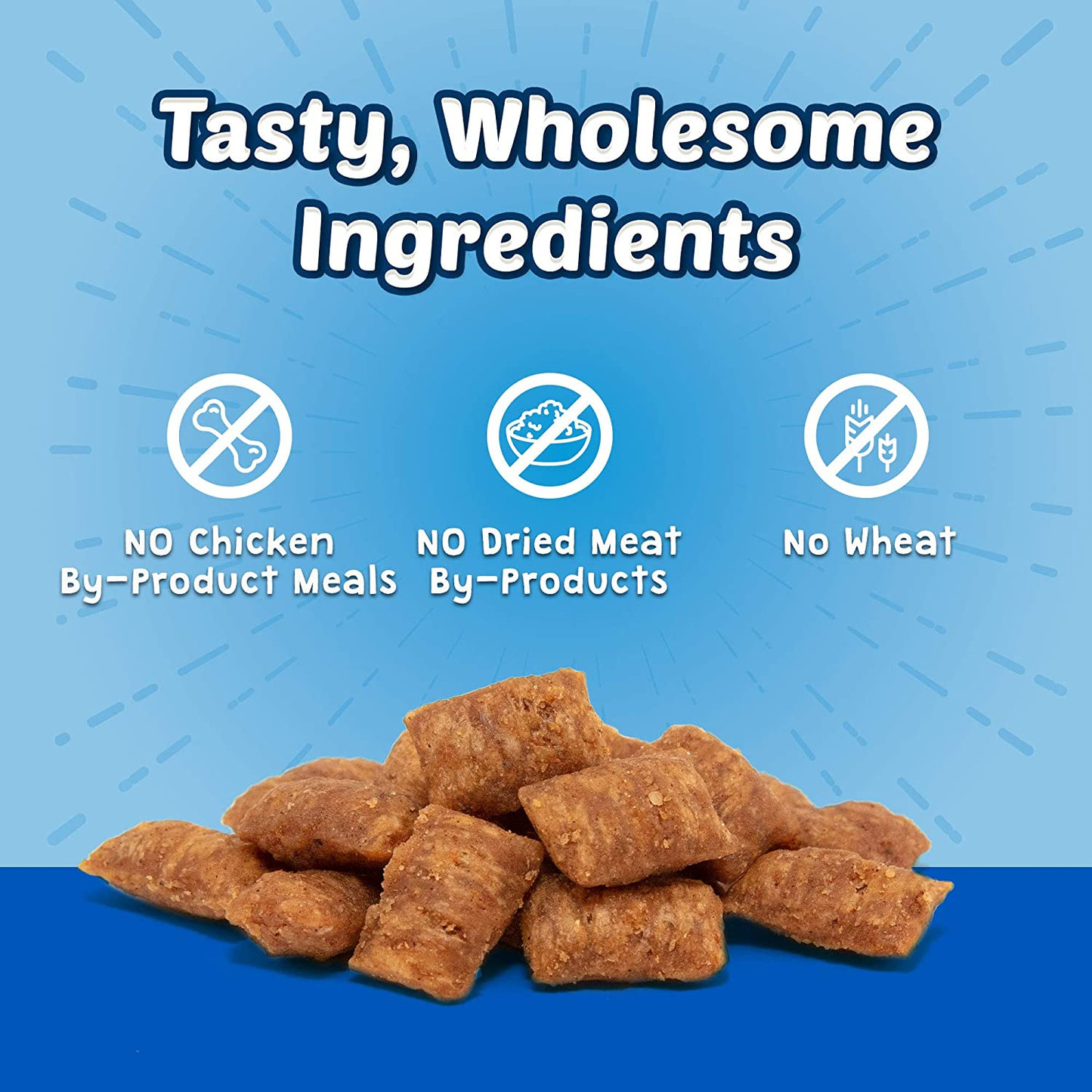 Blue Buffalo Burst Cat Treats Whit Paw-Lickin 5 Oz