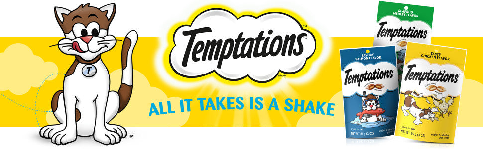 TEMPTATIONS Mix Ups Cat Treats Catnip Fever 1.7 Oz