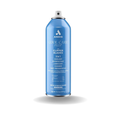 Andis Cool Care Plus 5 in 1 Spray Blade Disinfectant & Lubricant 15.5 Oz