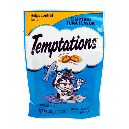 TEMPTATIONS Cat Treats Tuna Flavor 1.7 Oz