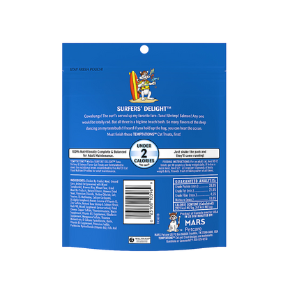 TEMPTATIONS Mix Ups Cat Treats Tuna, Shrim & Salmon Flavor 1.7 Oz